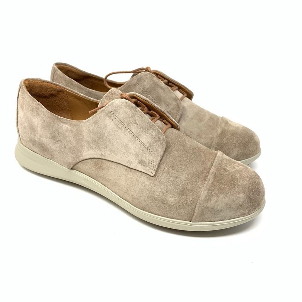Samuel Hubbard‎ Freedom Now Taupe Suede Oxford Women Size 8M